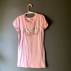 Pink aero postal t shirt size xs stretchy